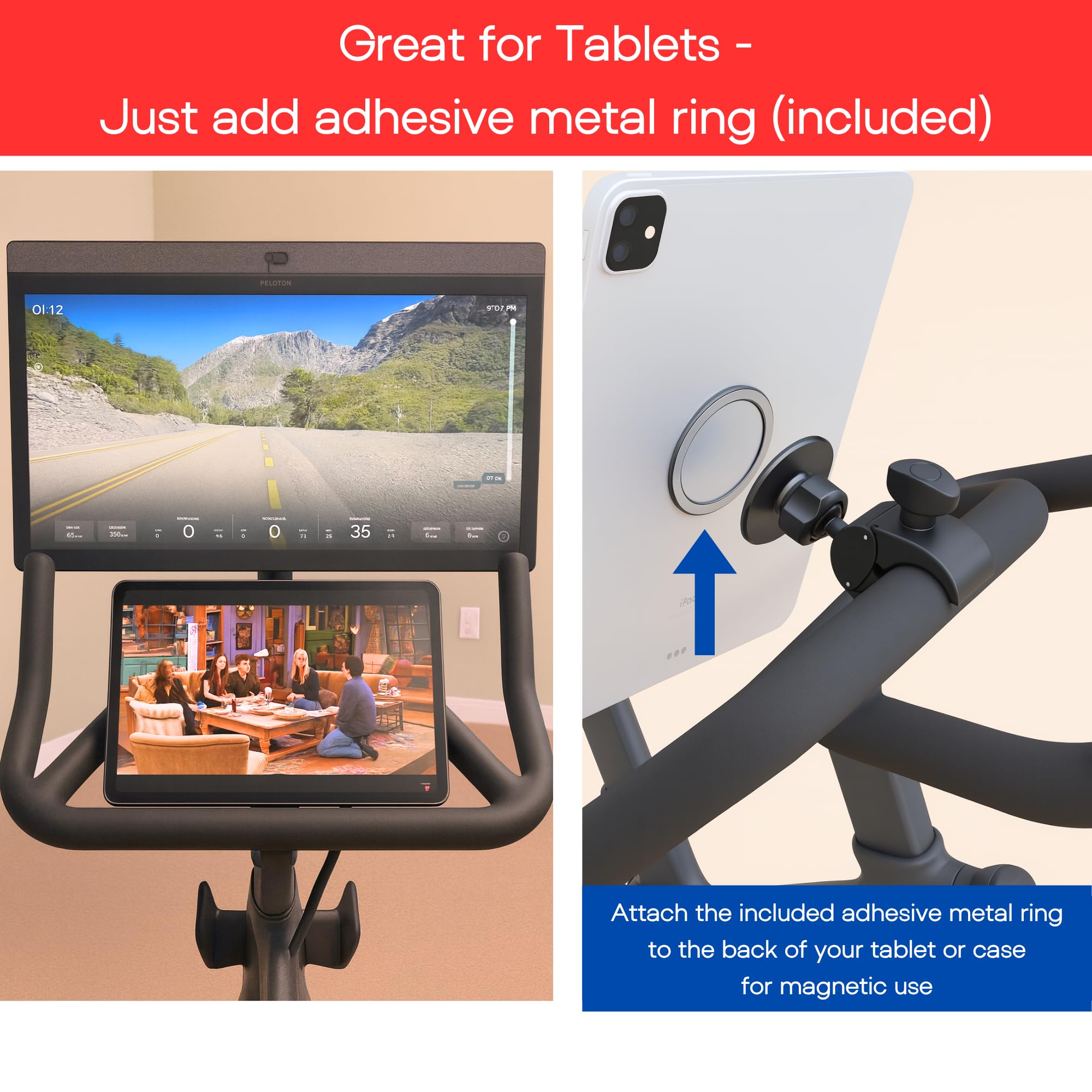 Maxby universal handlebar fit mount works on most bikes and strollers