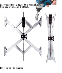 Maxchock drill-adjust installation enables quick setup