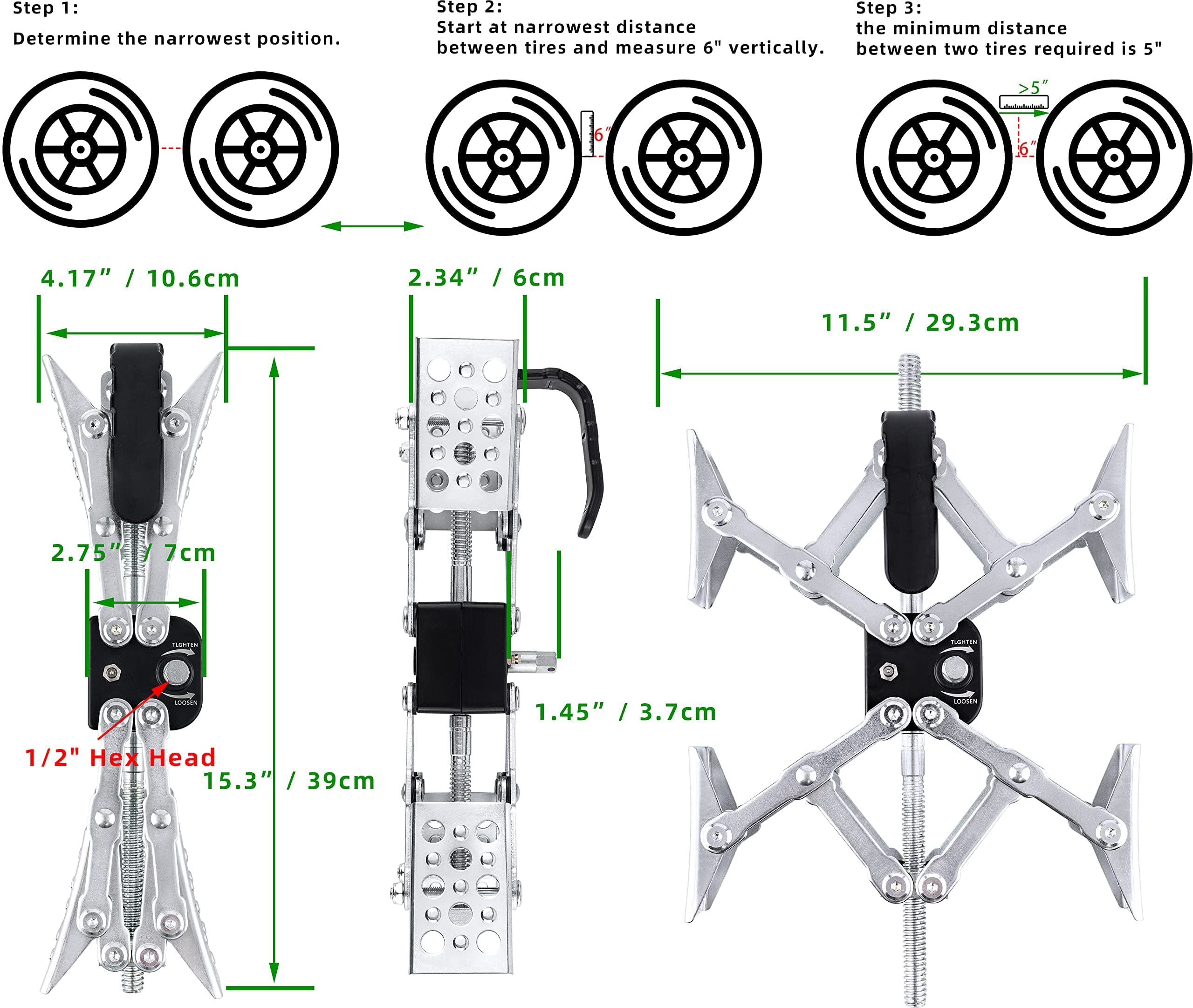 Maxchock X-Shaped stabilizer in use on an RV during camping.