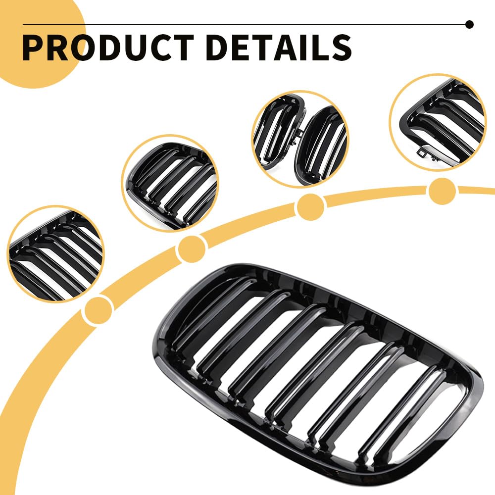 MAXDOM gloss black finish complements dark trim for premium appearance.