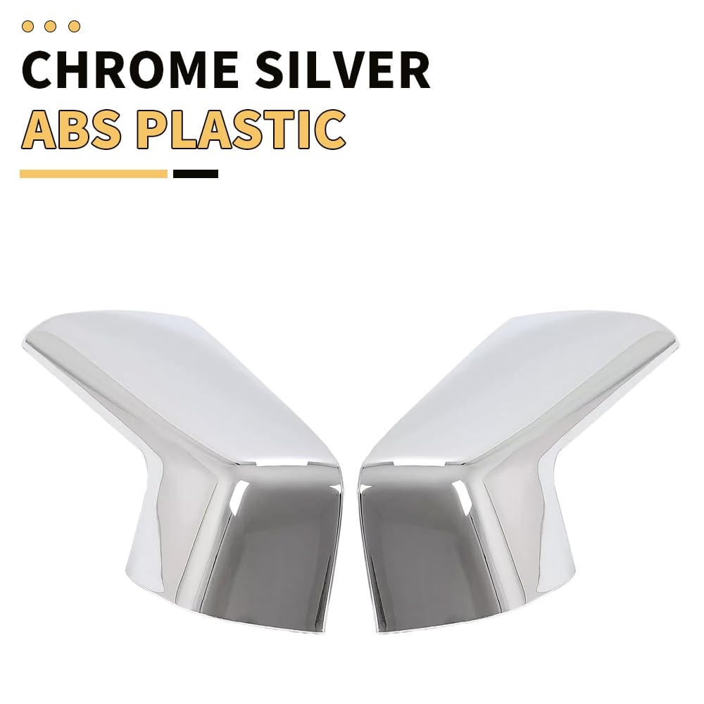MAXDOM chrome mirror cap close-up shows glossy surface and precise edges.