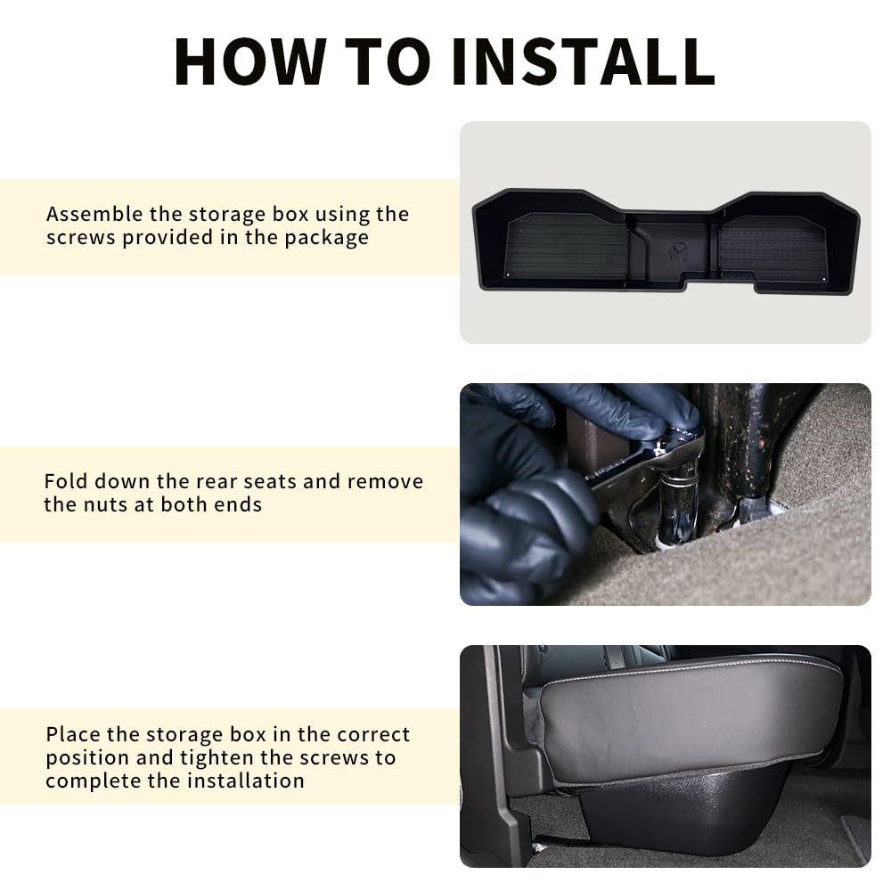 MAXDOM organizer in action demonstrates efficient rear-seat storage and easy access