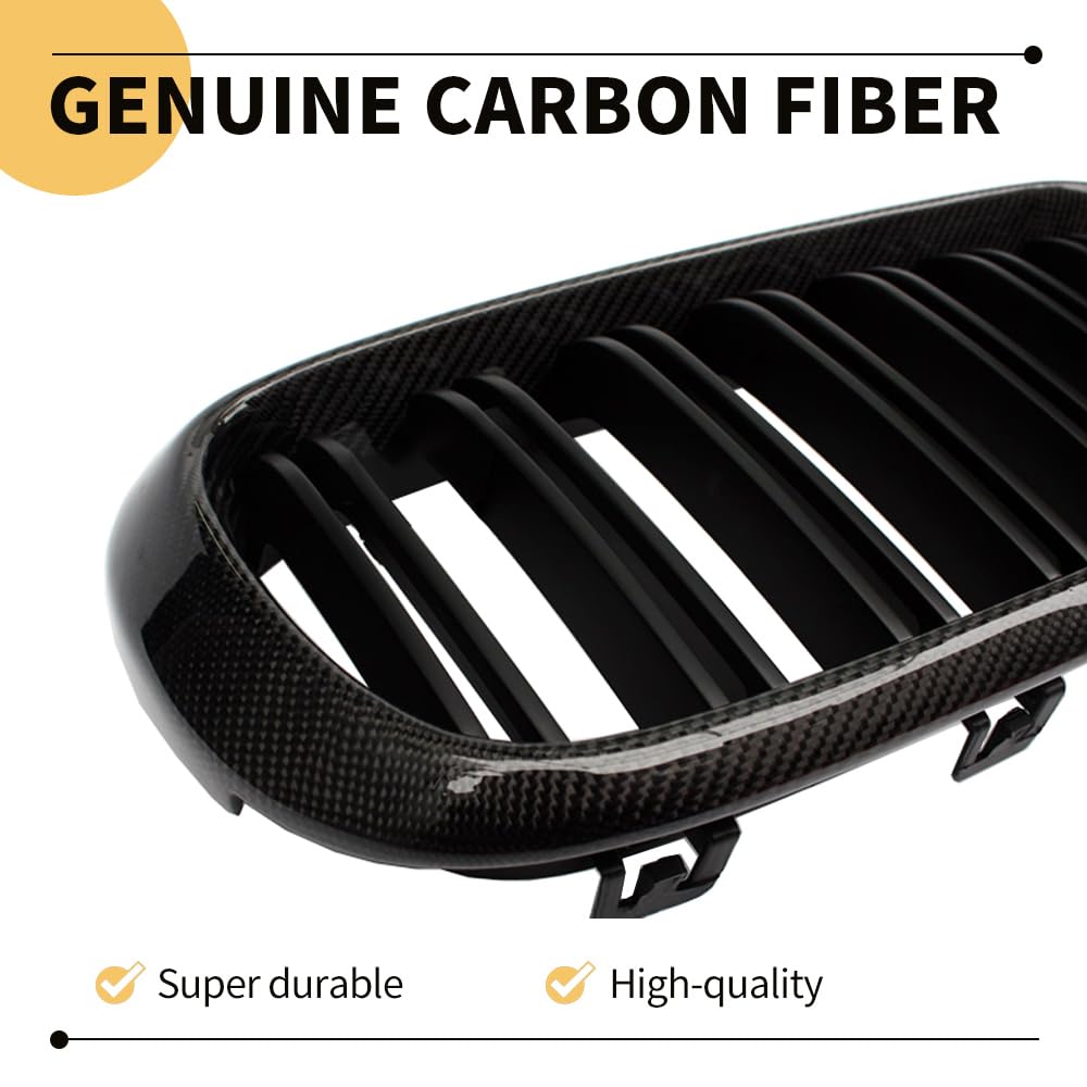 MAXDOM carbon fiber front grill for BMW X6M F86 boosts premium, race-inspired appearance