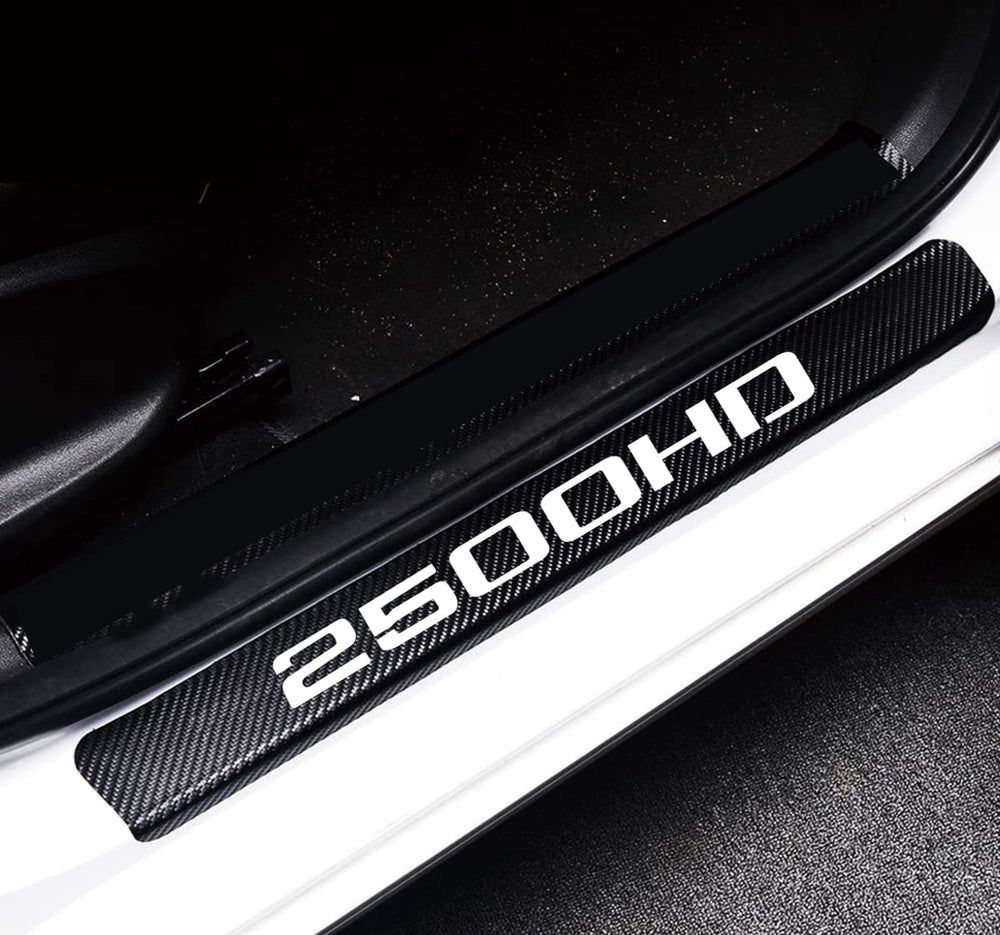 MAXDOOL car door sill protector front left in carbon fiber finish protecting door edge