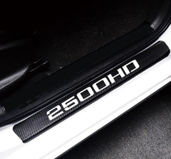 MAXDOOL car door sill protector front left in carbon fiber finish protecting door edge