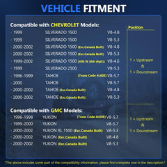 Maxfavor downstream oxygen sensor for Chevy Silverado 1500 supports emissions testing