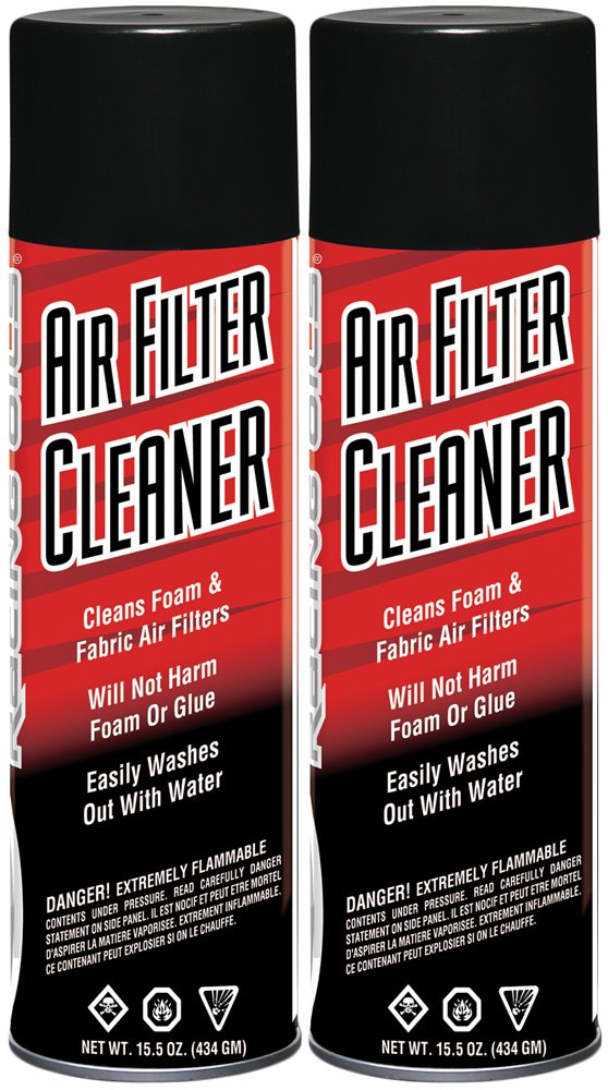 Maxima Air Filter Cleaner aerosol can for cleaning foam and fabric filters, removes oil and dirt