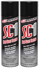 Maxima SC1 aerosol high gloss coating on plastics; enhances shine and water resistance.