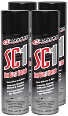 Maxima SC1 four-pack 12oz aerosols for durable, easy-clean finishes on plastics.