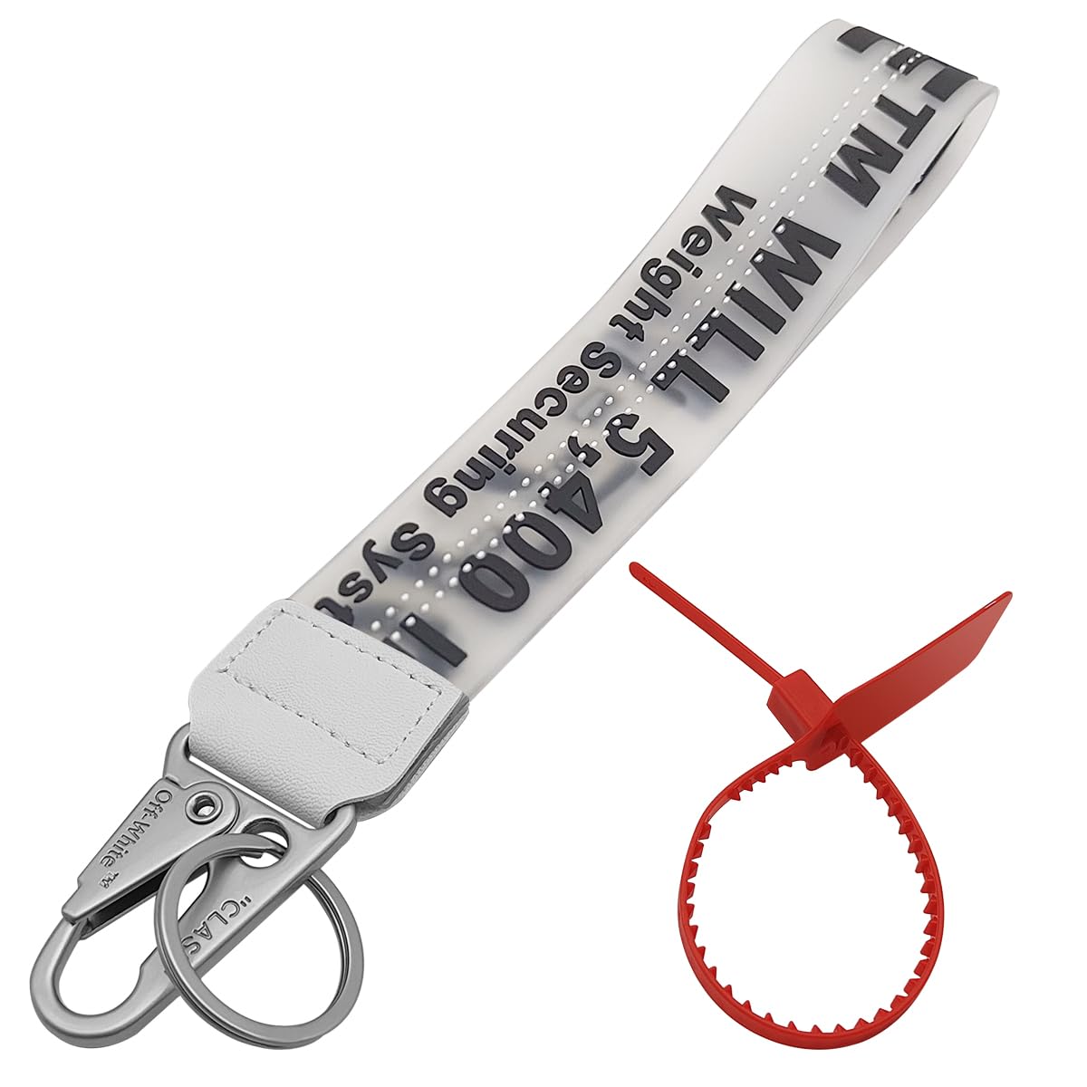 maxin Classic PVC Keychain black front view, durable daily key accessory.