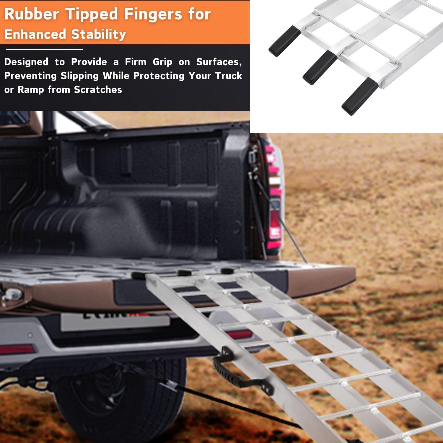 MAXIVAMN rung-surface traction improves grip during loading tasks.