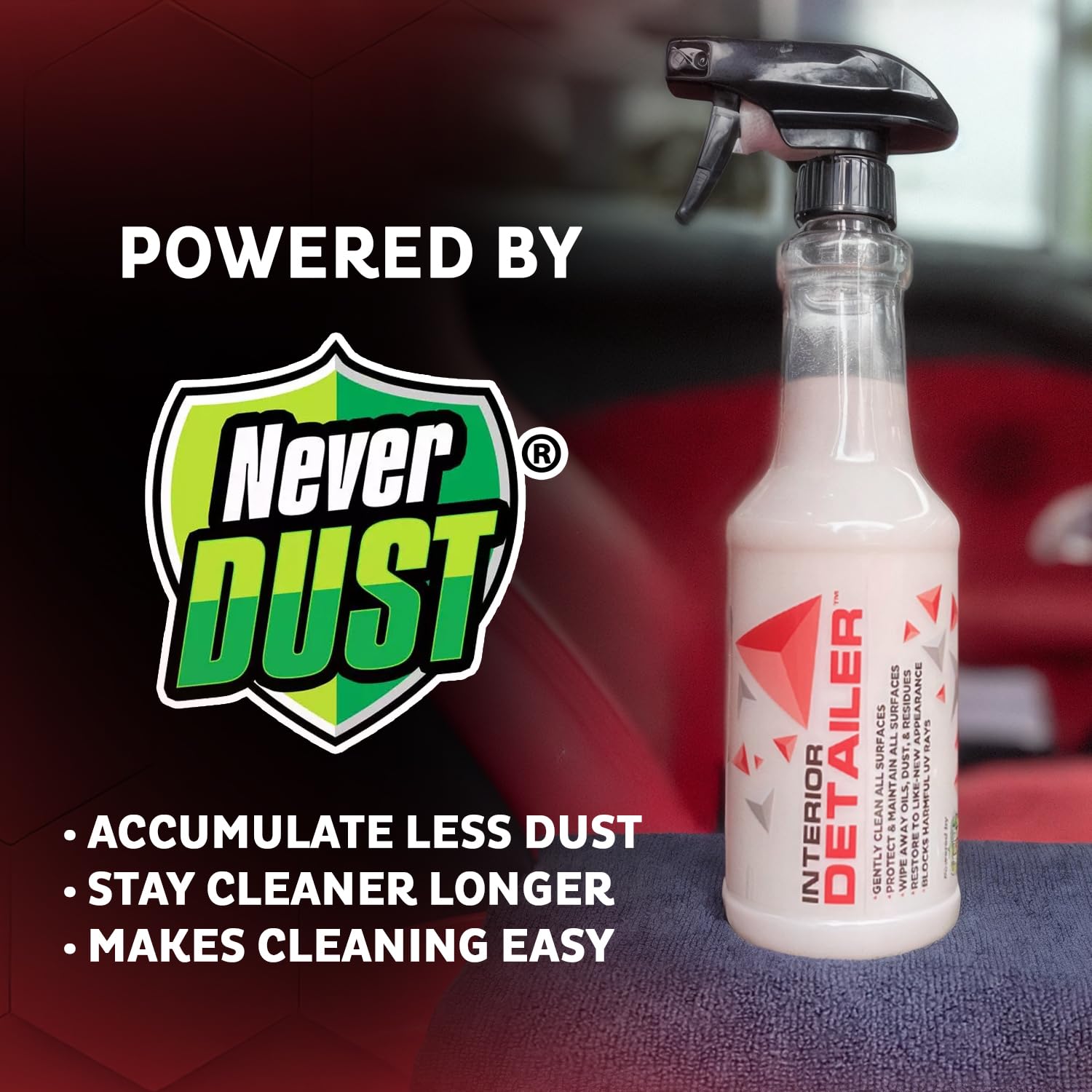 MAXL leather seat spray preserves texture with a clean feel