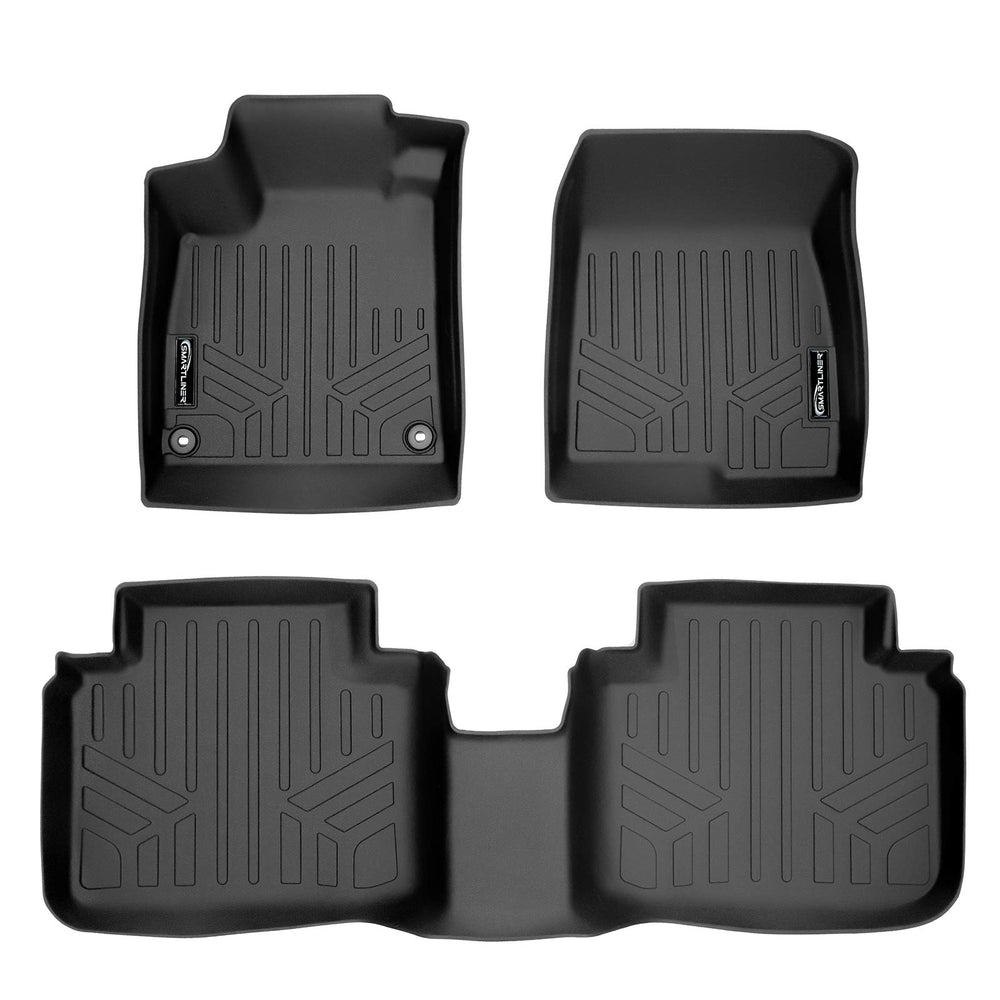 MAX LINER custom-fit floor mats for Honda Accord front view with precise fit and maximum protection.