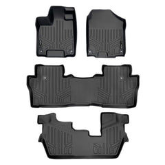 MAX LINER custom-fit front floor mats for Honda Pilot 2016-2022 protect from spills and wear