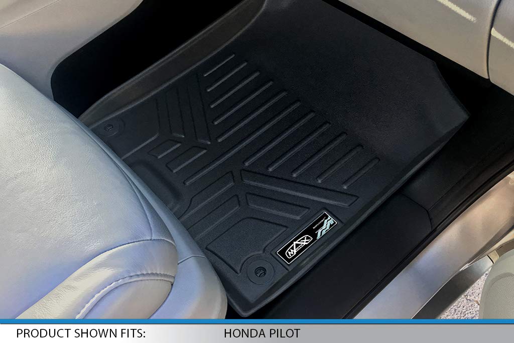 MAX LINER third-row mats shield Honda Pilot rear seating from mud and dirt