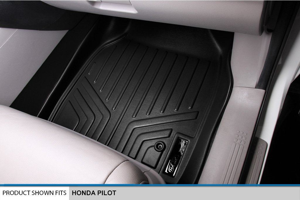 MAX LINER second-row mats for Honda Pilot 2009–2015 with spill protection