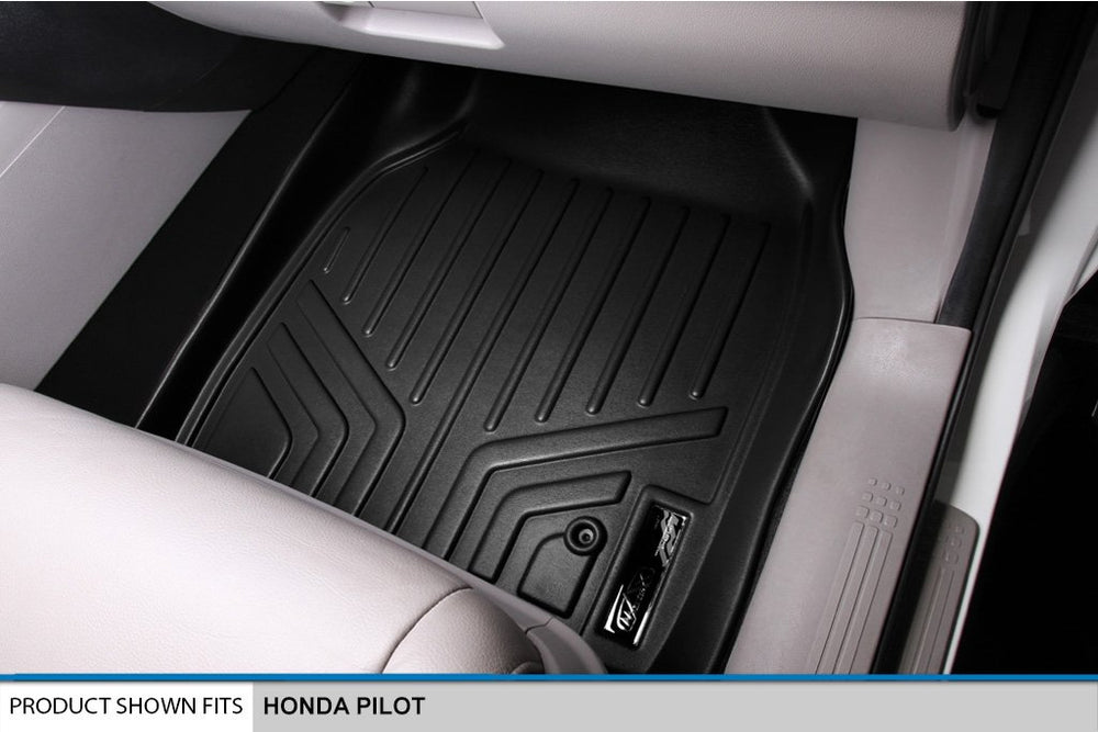 maxliner honda pilot all-weather tread pattern boosts durability.