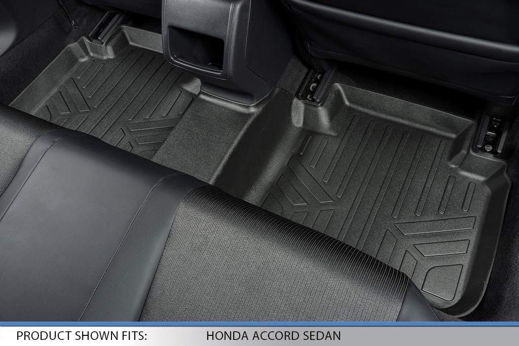 MAX LINER raised lip design front mats trap spills and protect carpet.