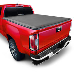 MaxMate Soft Roll-Up Tonneau Cover on a 70-inch bed, front view for full-bed access.