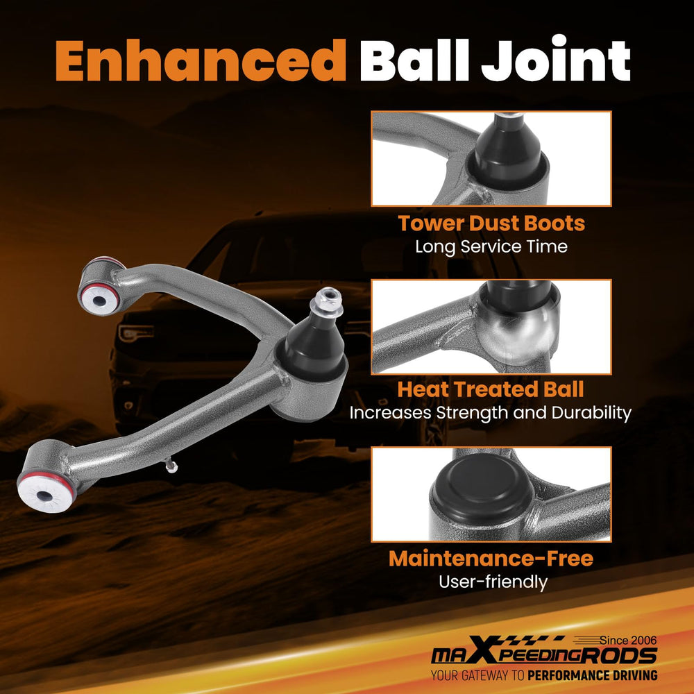 maXpeedingrods lifted upper control arm Yukon/Yukon XL 2015-2020 improves on-road balance