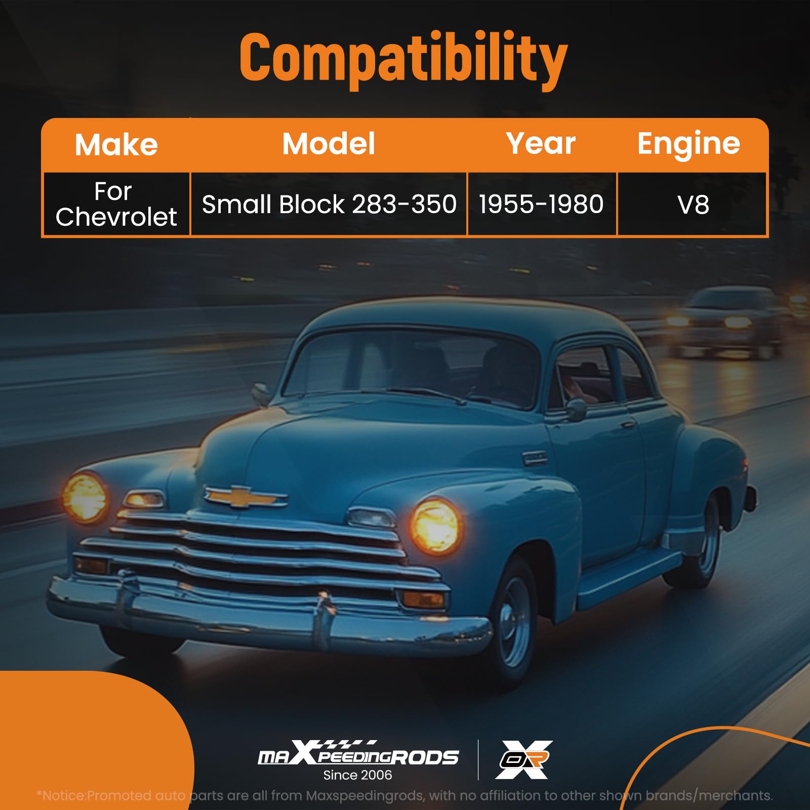maXpeedingrods 260-1000 oil pan gasket helps prevent oil leaks during long drives.