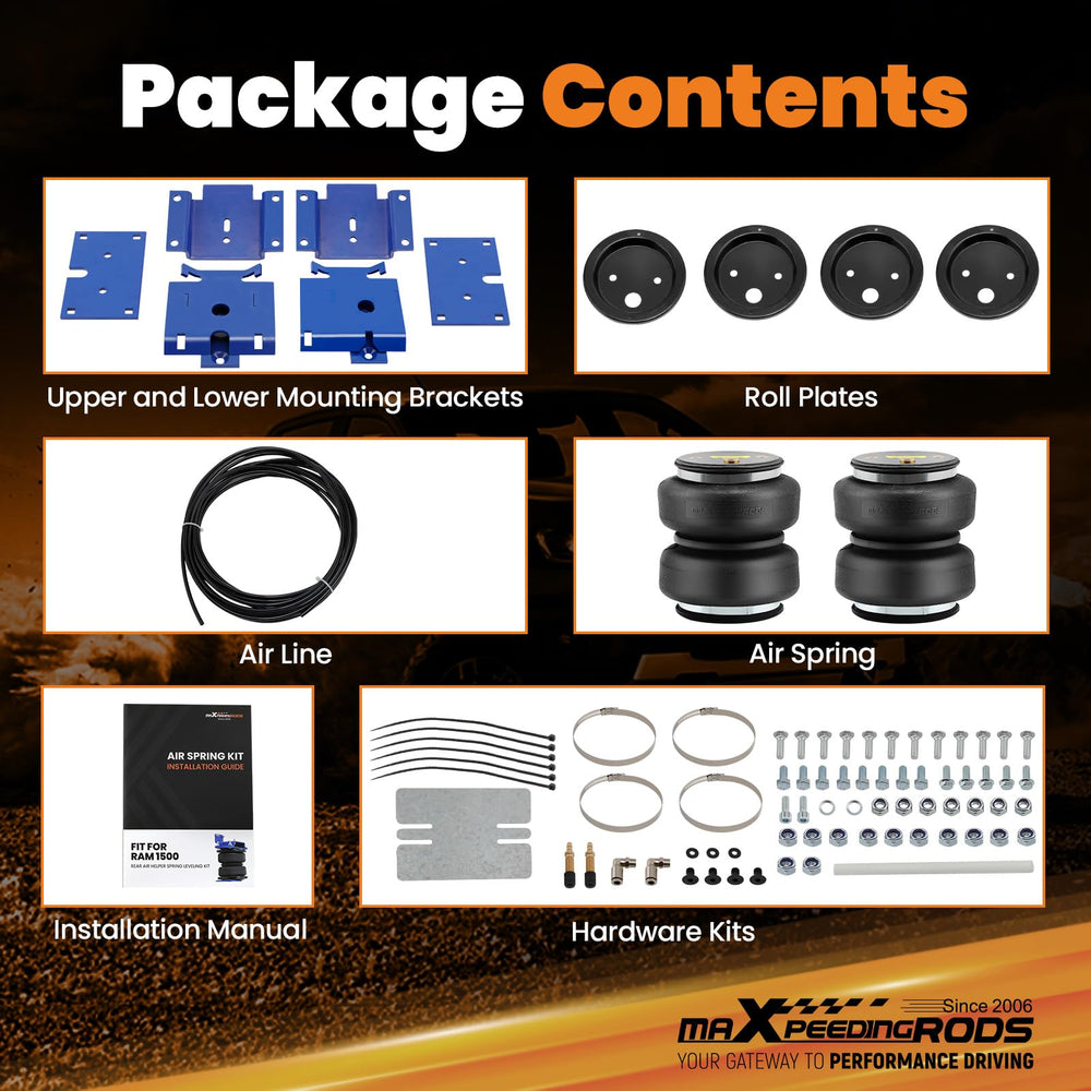 maXpeedingrods kit adapts from 5 to 100 psi on varied roads