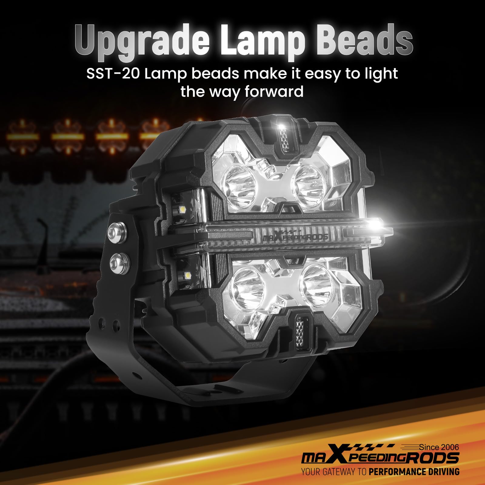 maxpeedingrods white drl adds noticeable daytime presence for safer driving