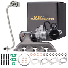 MaXpeedingrods 667-203 turbocharger kit image showing full assembly for boosted performance.