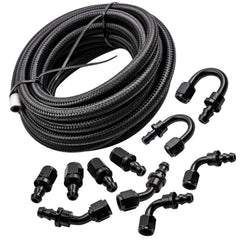 maXpeedingrods 6AN braided fuel line hose for durable high-temp automotive applications