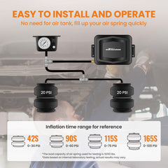 maXpeedingrods air line fittings provide reliable connections.