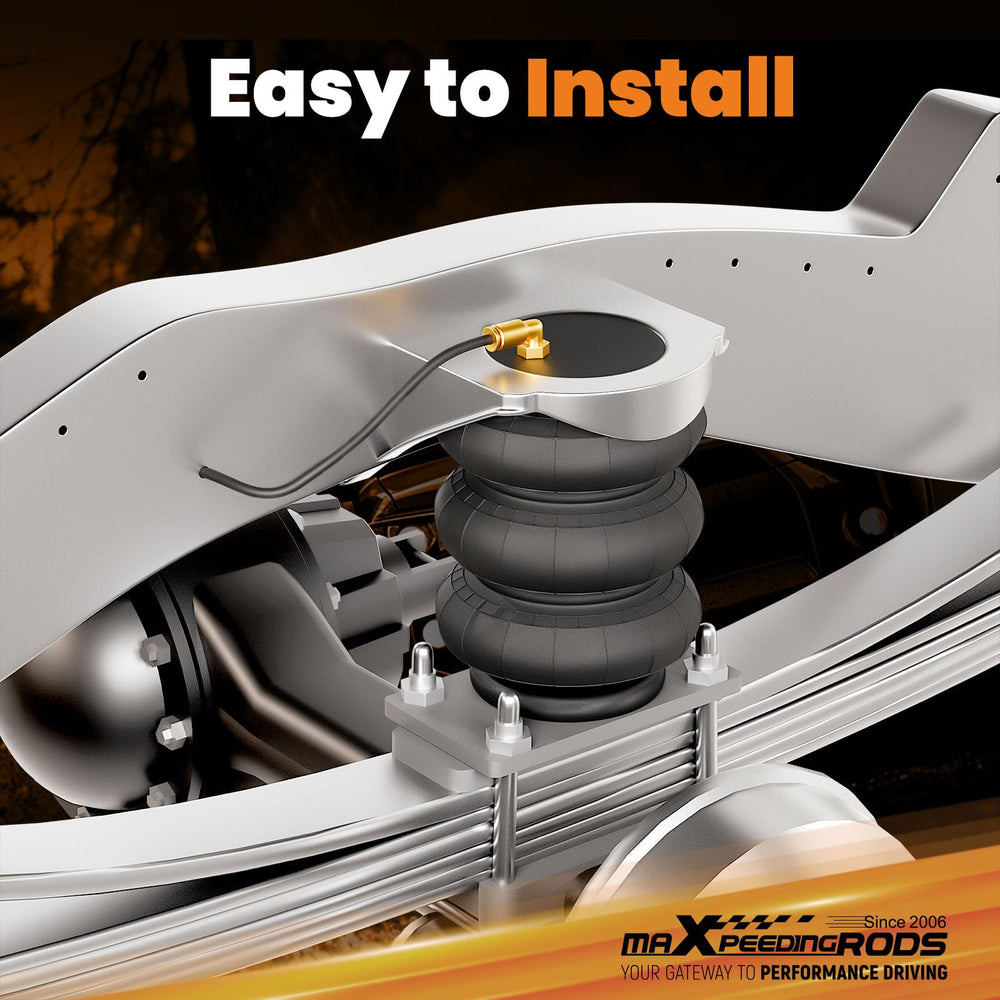 maXpeedingrods air spring 2600lbs compact design