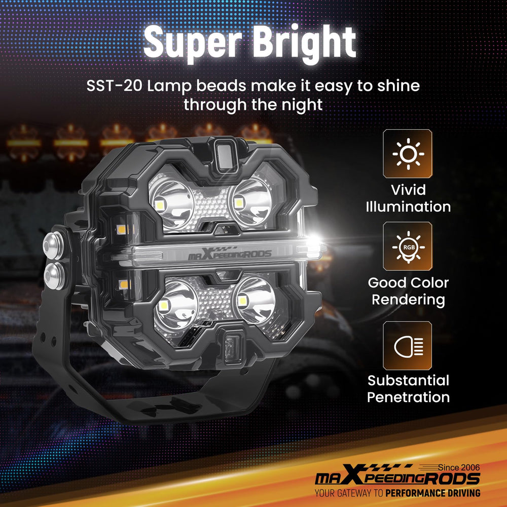 maXpeedingrods aluminum housing durable heat dissipation for harsh conditions