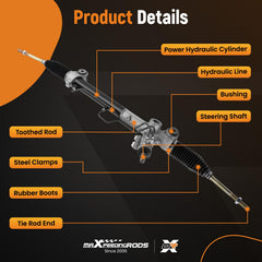 maXpeedingrods Lexus ES350 rack-pinion close-up reveals rugged construction