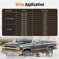 maXpeedingrods clutch master-slave assembly for Chevy/GMC C2500, improved pedal feel