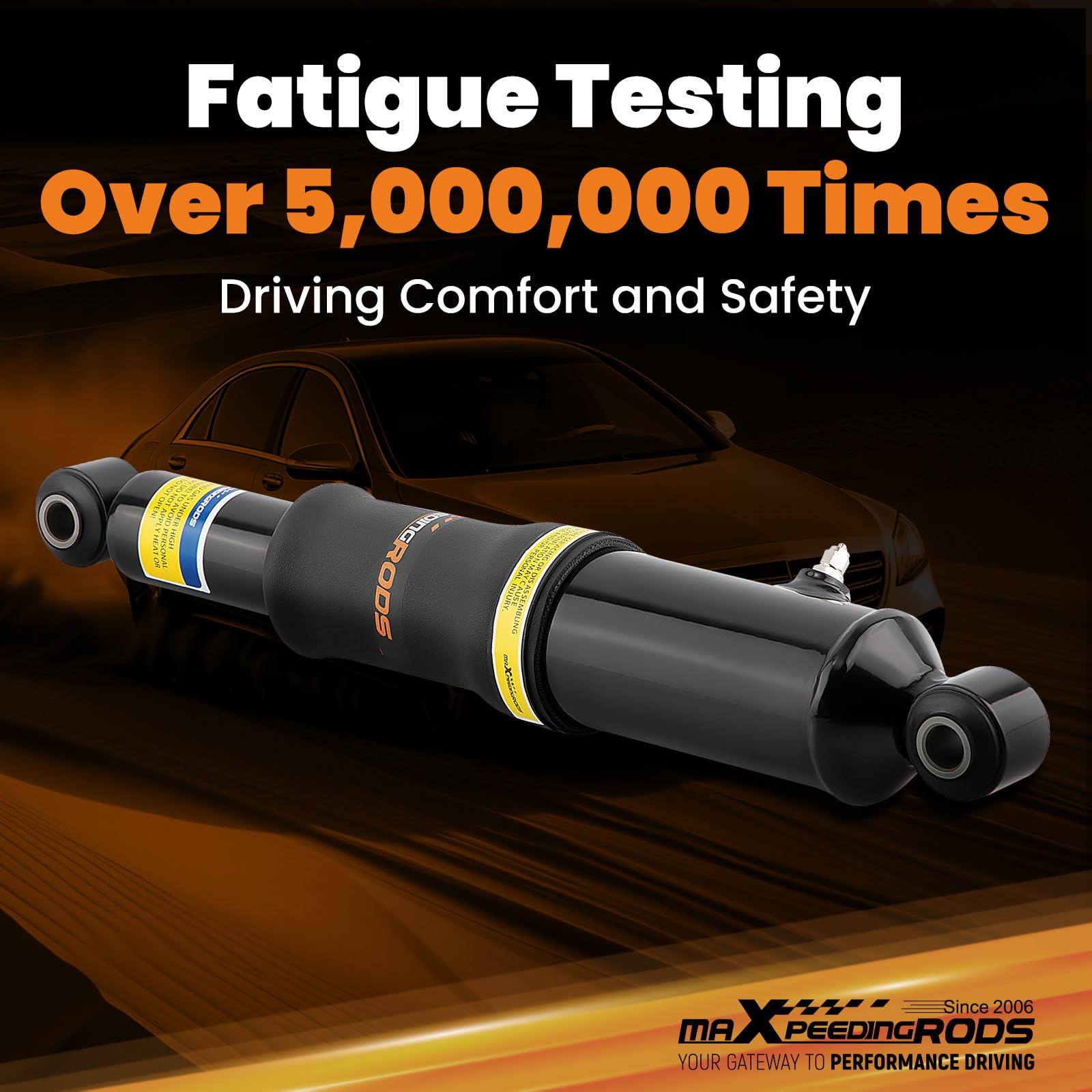Durable construction built to endure road conditions and daily riding