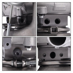 MaXpeedingrods ductile iron turbine housing endures high temperatures for durability.