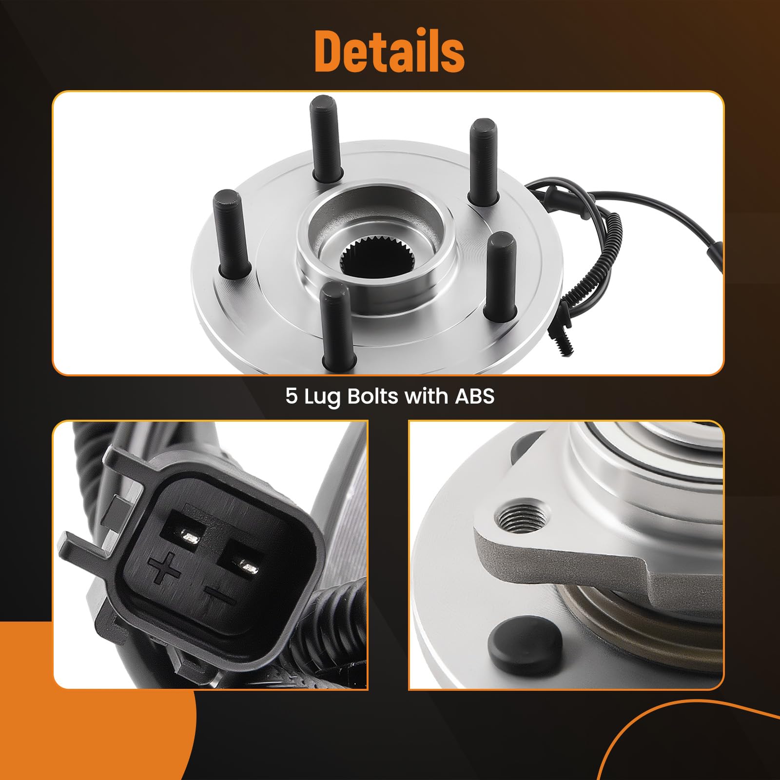 MaXpeedingrods front hub for Ram Classic 2019-2022 fits left or right side.