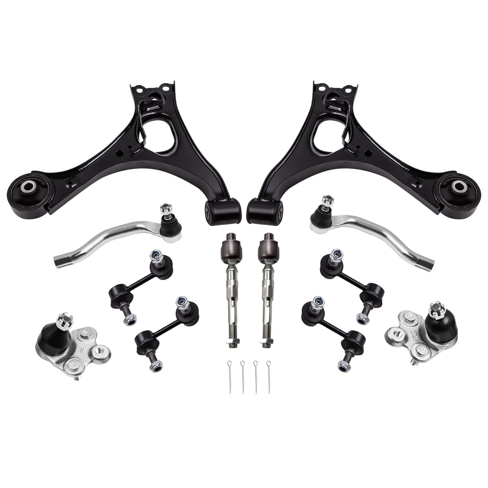 maXpeedingrods front lower control arm for Civic, improving steering precision and stability