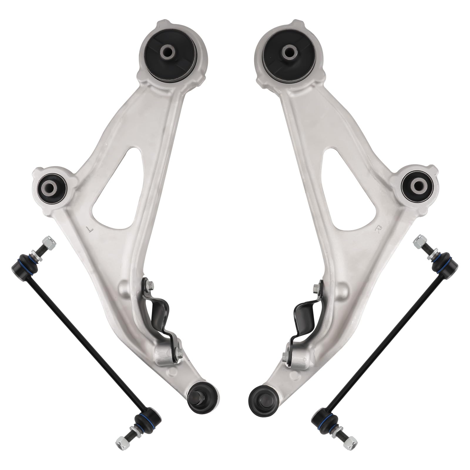 maXpeedingrods front lower control arm kit for Nissan Pathfinder enhances steering stability.