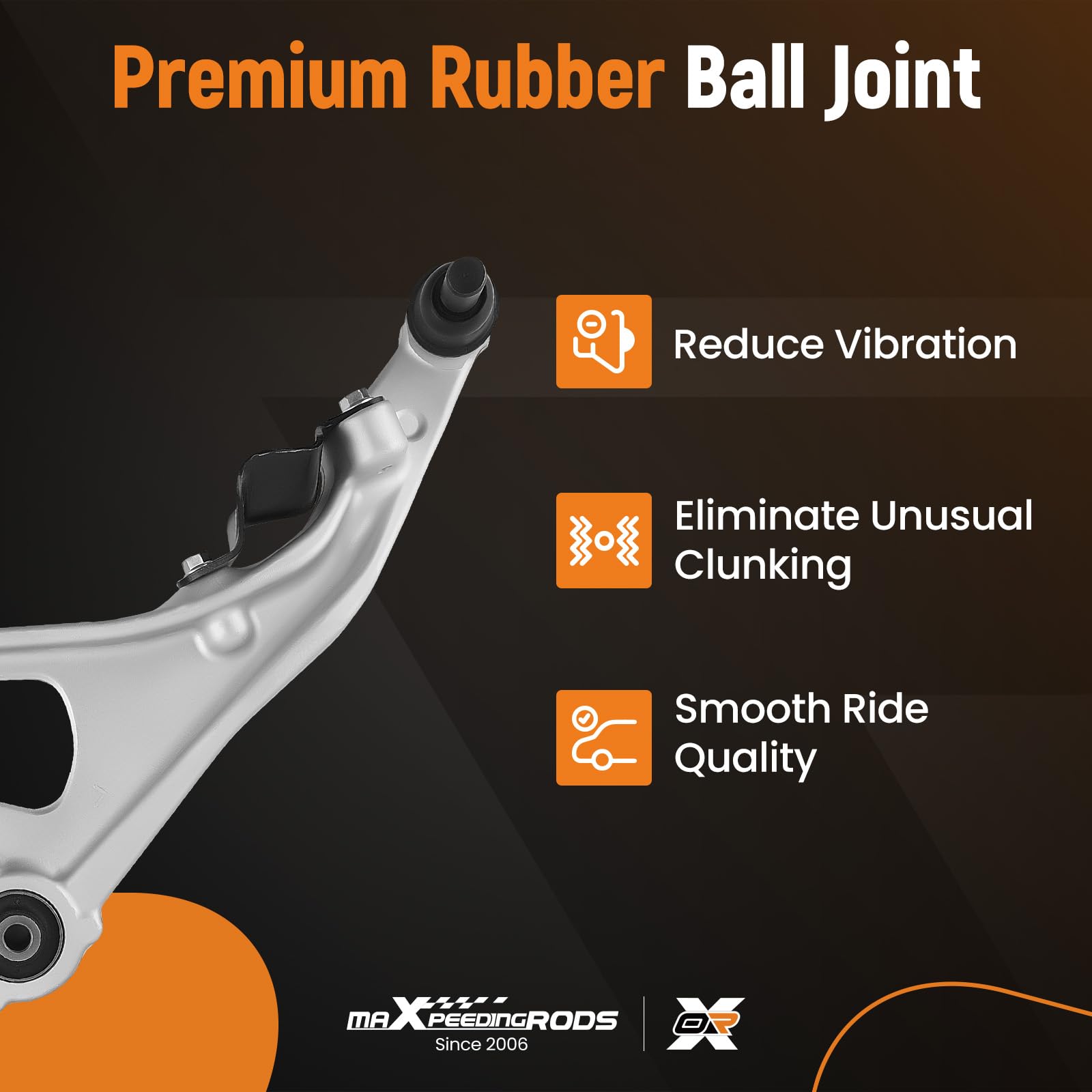maXpeedingrods front outer tie rod end for Pathfinder 2013-2020, precise steering input.