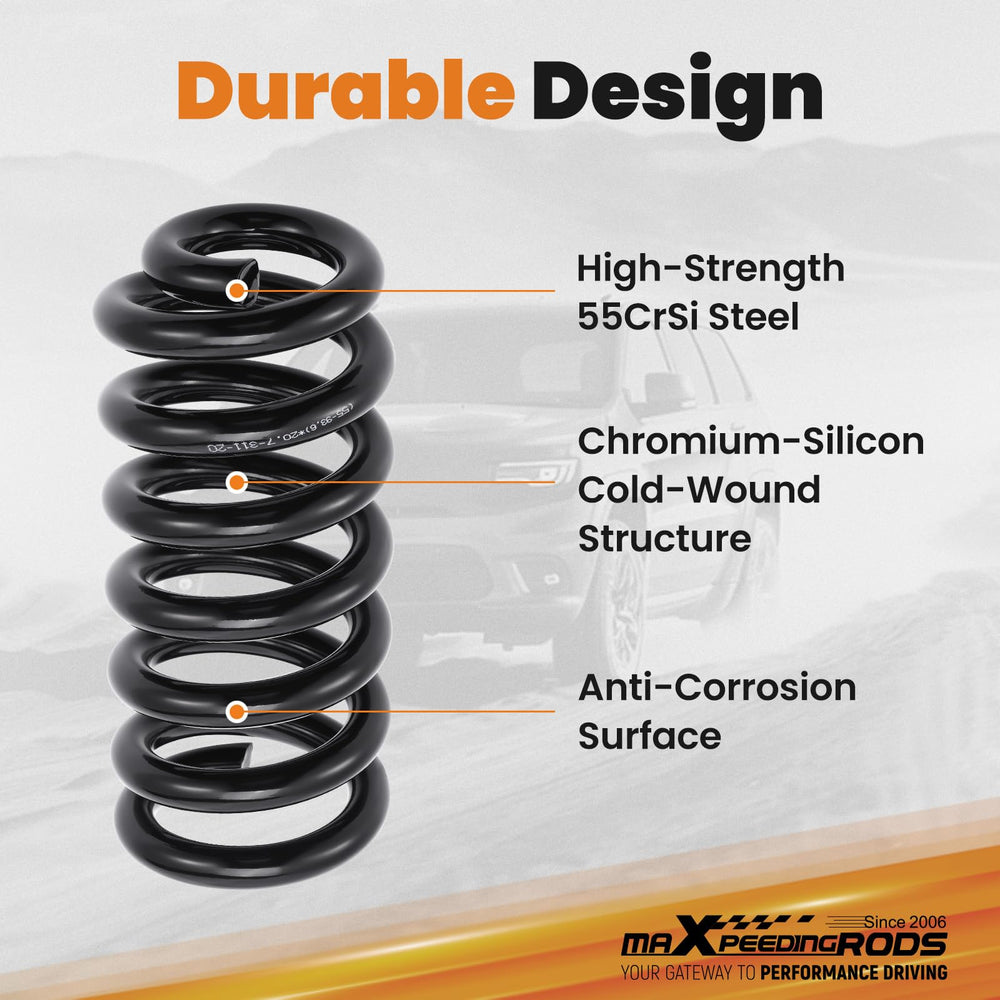 maXpeedingrods front-spring-packaging showcases quality packaging for easy installation