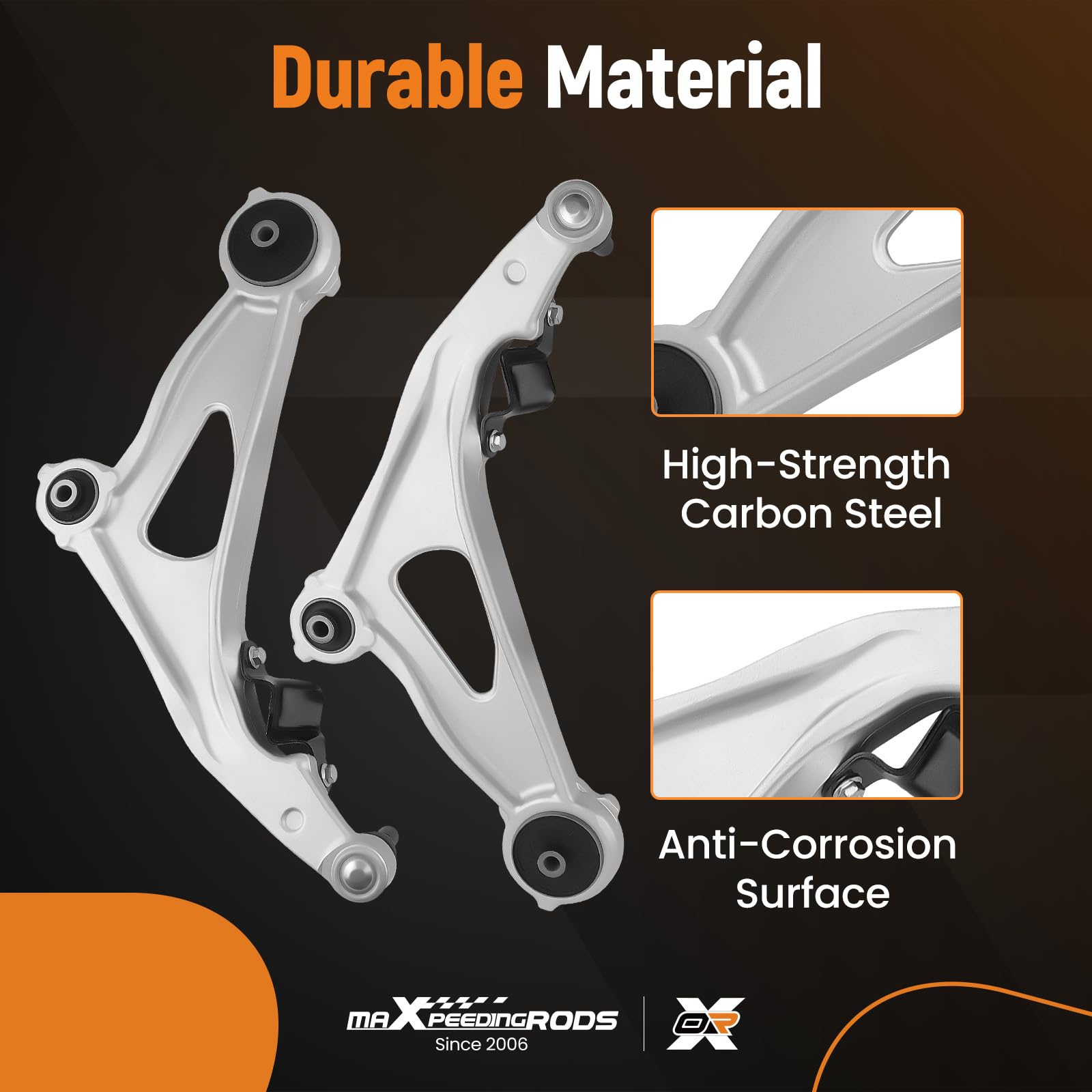 maXpeedingrods front stabilizer end link for Pathfinder 2013-2020, enhances stability during turns.