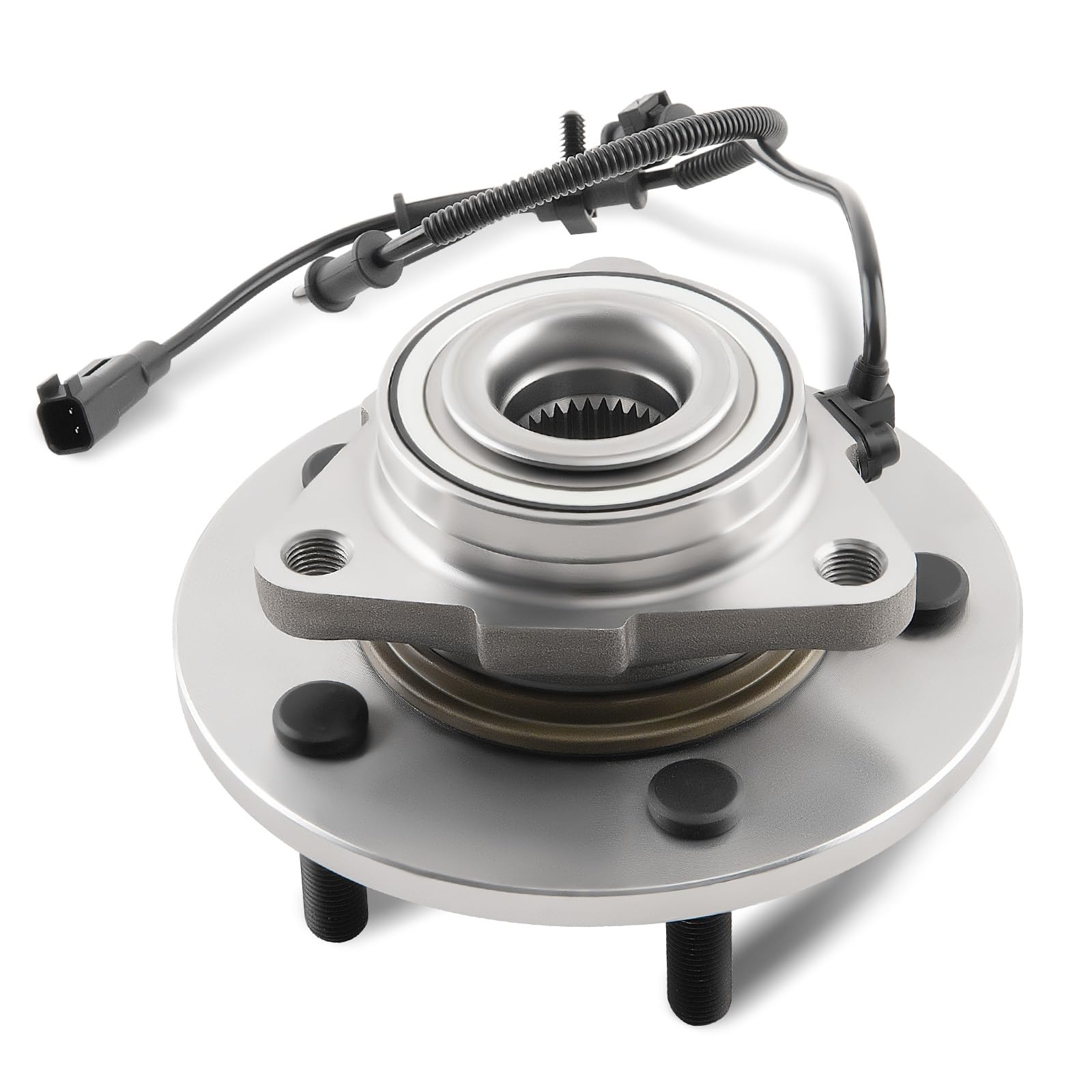 MaXpeedingrods front wheel bearing and hub assembly for Ram 1500 2012-2018 delivers smooth rotation.