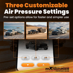 MaXpeedingrods heavy-duty air compressor with reliable weatherproof performance.