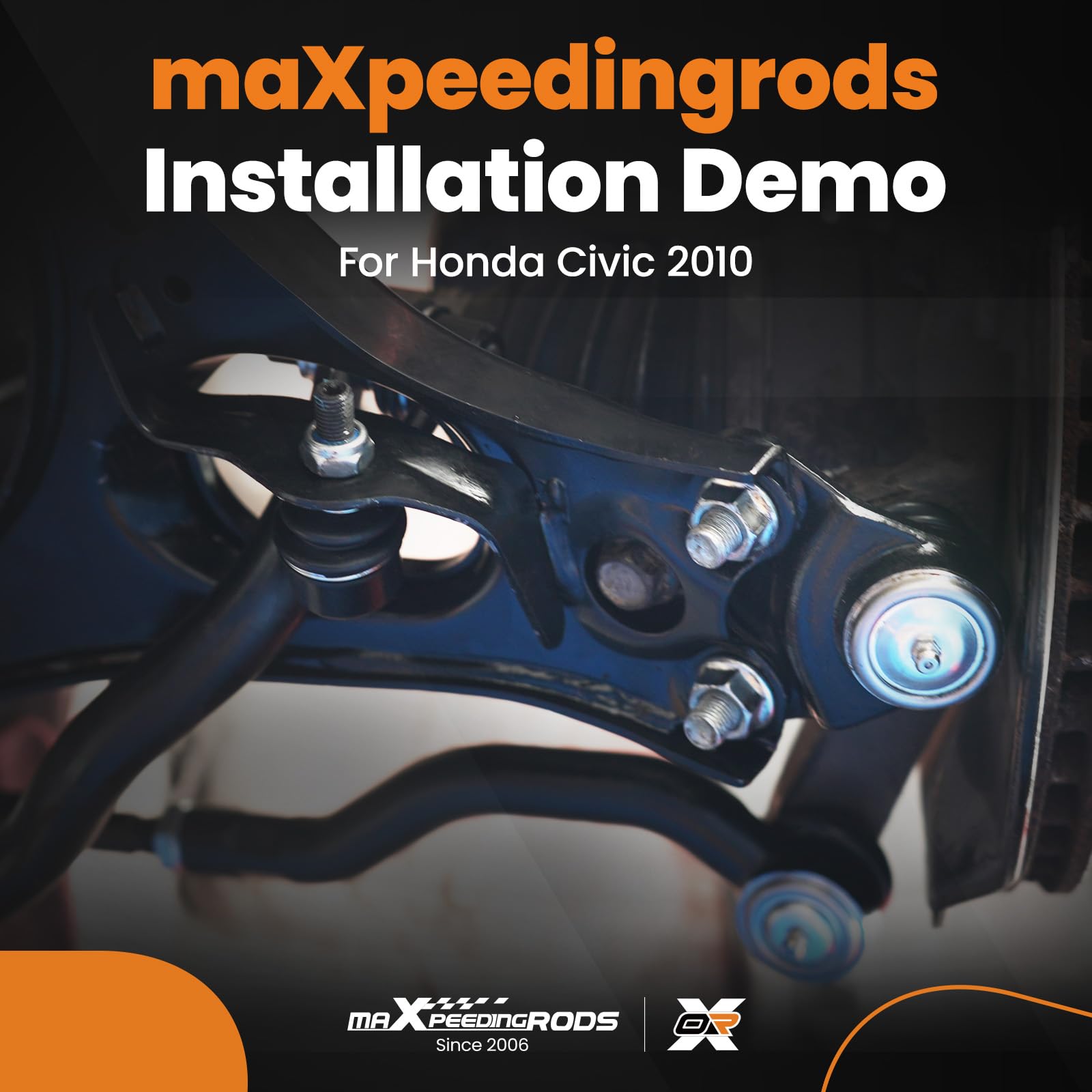 maXpeedingrods front inner tie rod end improves steering feel.