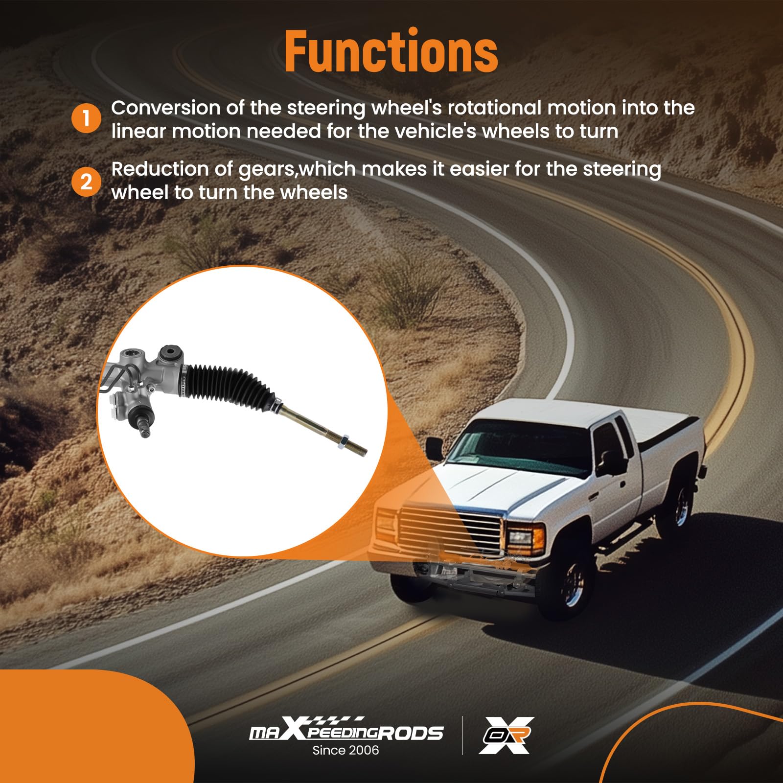 maXpeedingrods outer tie rod ends es80602 es80603 close-up highlights kit components