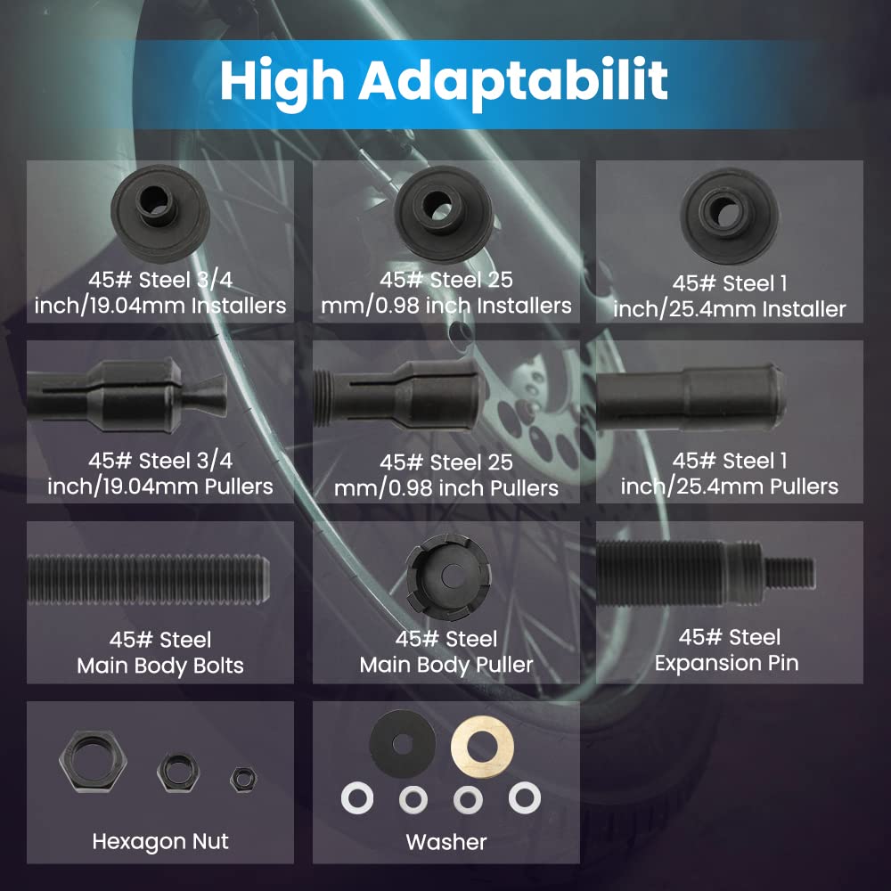 maXpeedingrods precise OE-fit design complements Harley wheel maintenance.