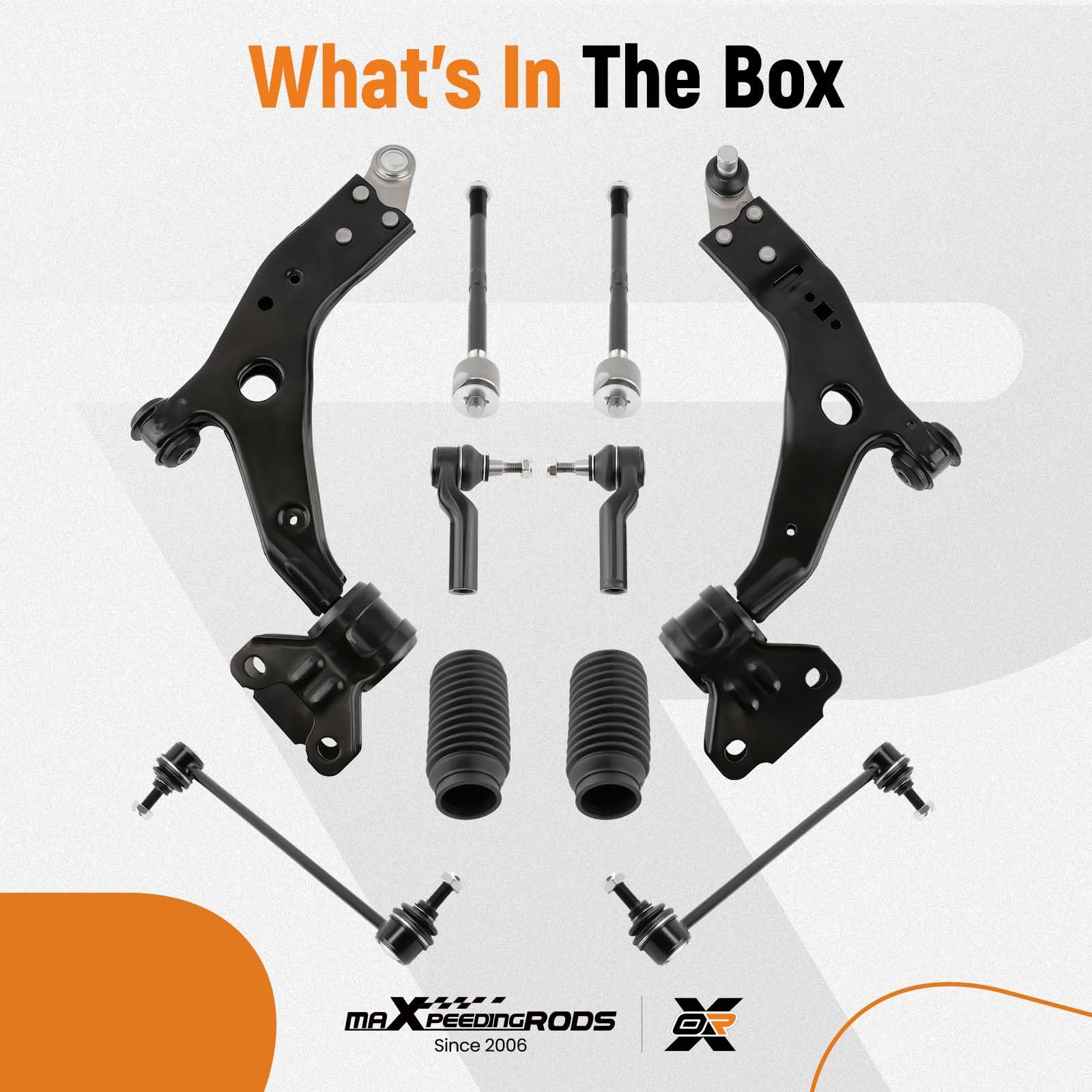 maXpeedingrods rack and pinion boots for Ford Escape protection
