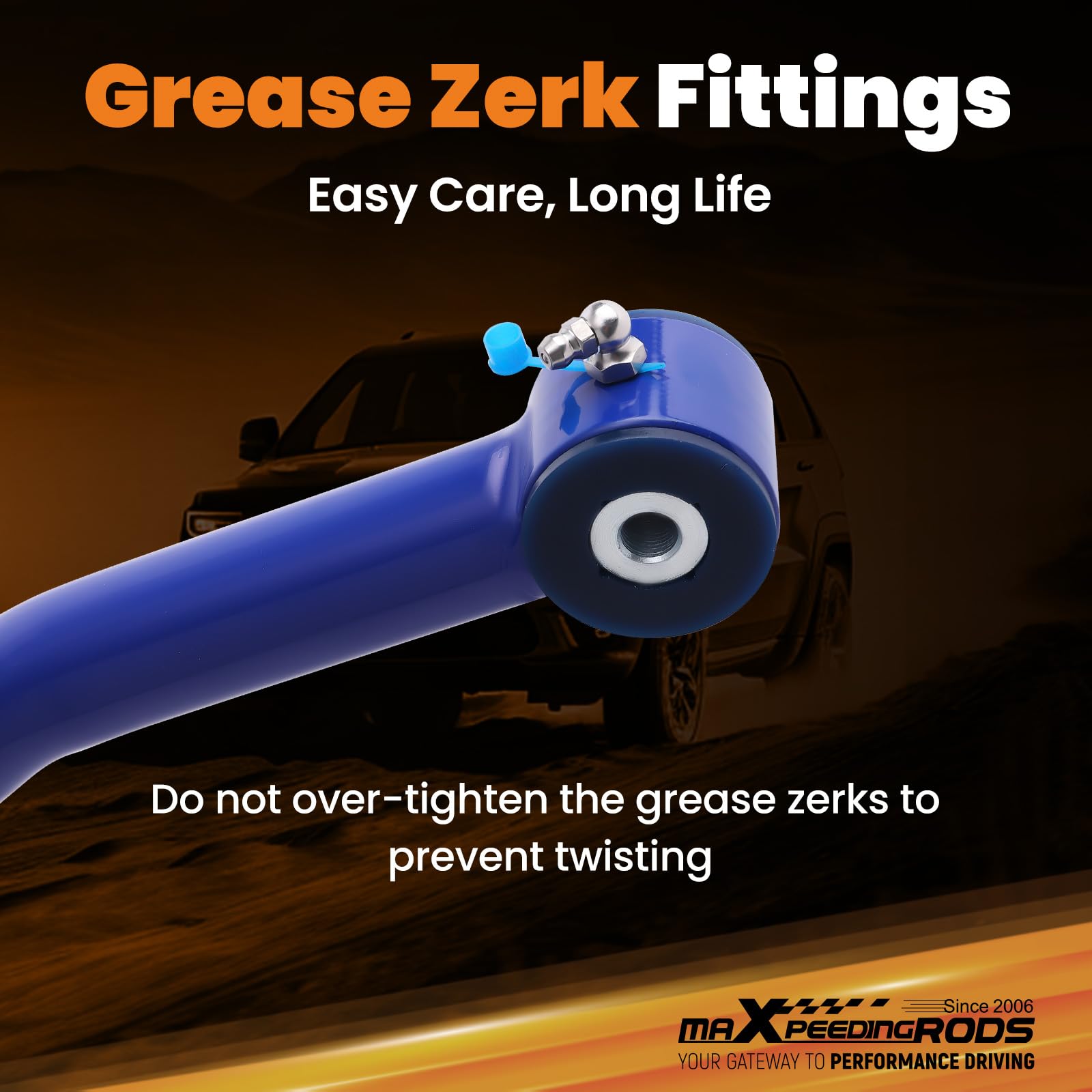 maXpeedingrods replacement bushings available for ongoing ride comfort