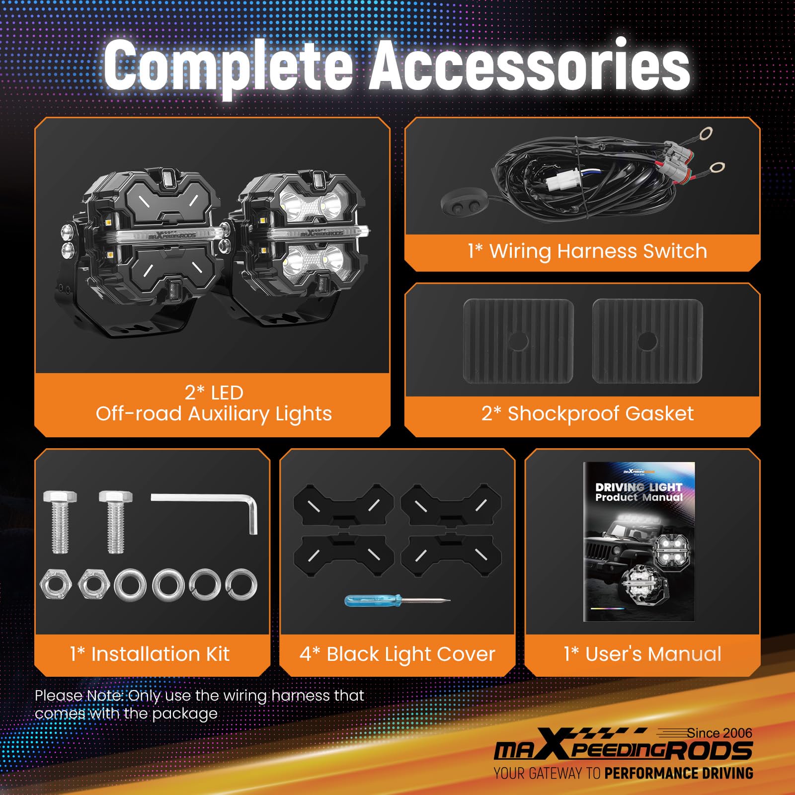 maXpeedingrods RGB ambient modes help match mood or journey